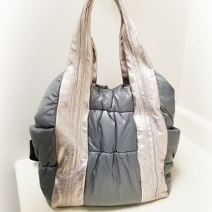B. Makowsky | Perry Puffer Quilted Tote Bag Purse